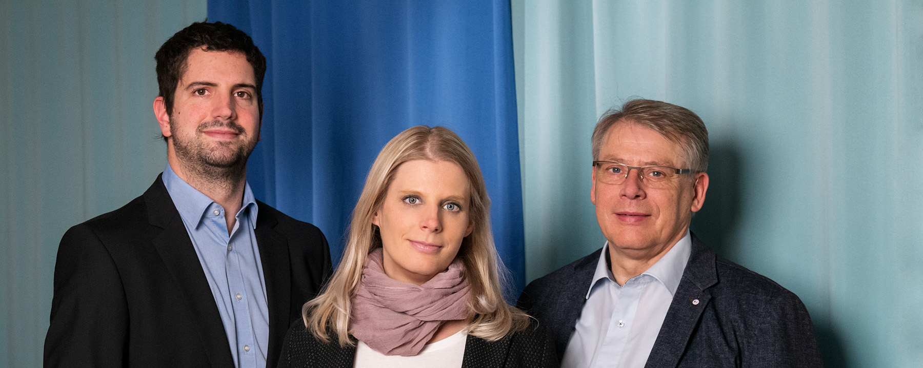 Das Team der CFK-Steuerkanzlei Mainstockheim - Fabian Kemmer; Christina Kemmer; Eduard Bardorf